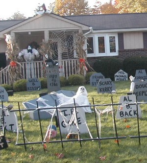 Haunted Summitview front porch