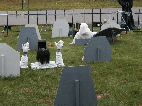 Haunted Summitview behind the graveyard