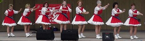 Traveling Shoes Clogging Show Team