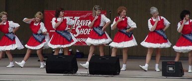 Traveling Shoes Clogging Show Team